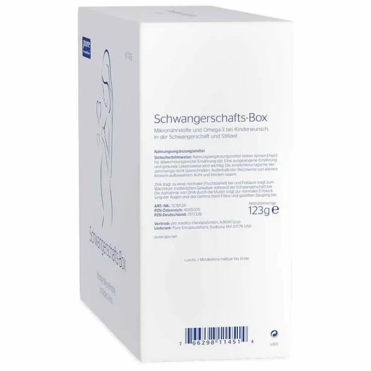 Pure Encapsulations Schwangerschafts-Box Kapseln, 120 St