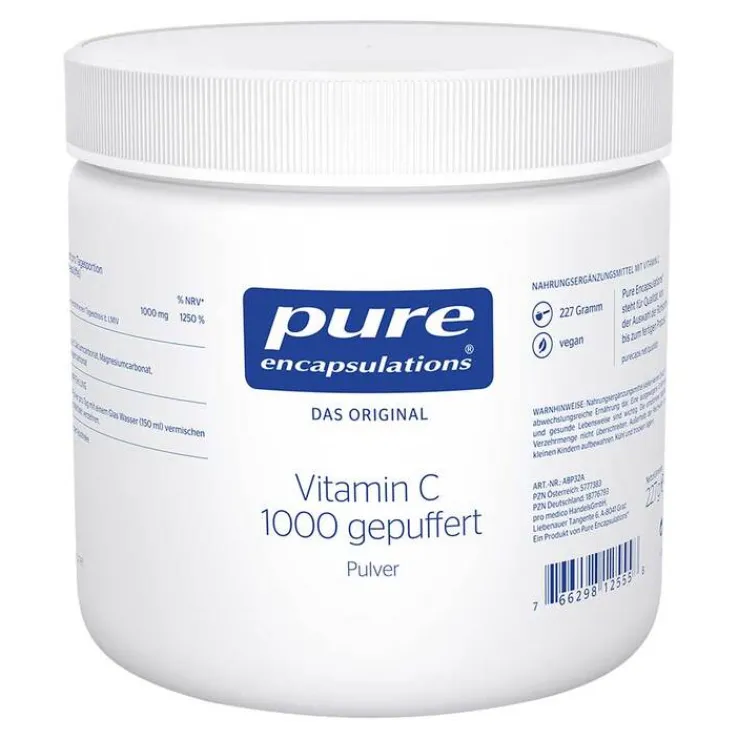 Pure Encapsulations Vitamin C 1000 gepuffert Pulver, 227 g