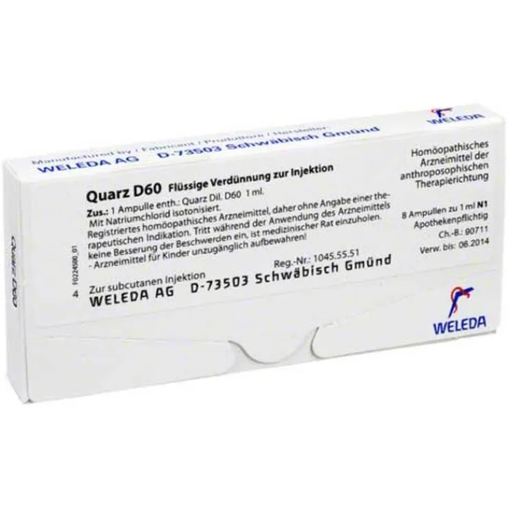 Quarz D 60 Ampullen, 8X1 ml