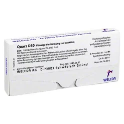 Quarz D 30 Ampullen, 8X1 ml