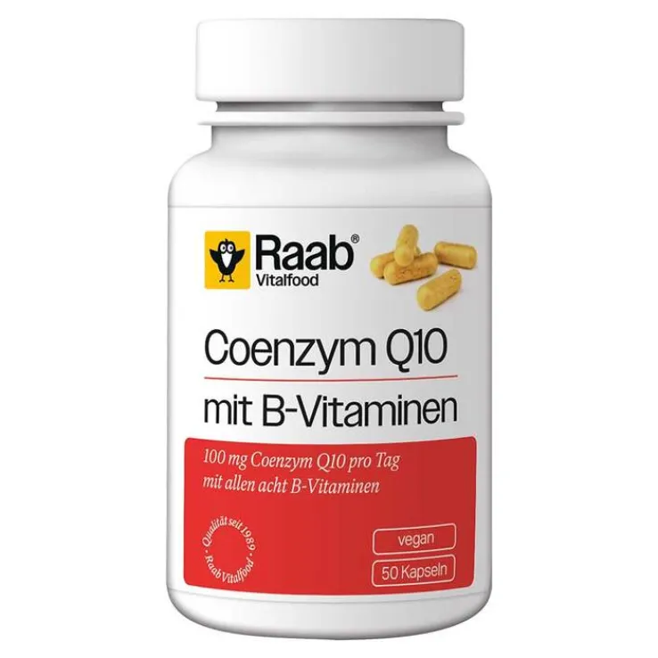Raab Vitalfood Coenzym Q10 Kapseln, 50 St