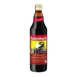 Rabenhorst Schwarzer Johannisbeer Nektar Bio, 700 ml