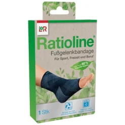 Ratioline Fußgelenkbandage Größe S, 1 St