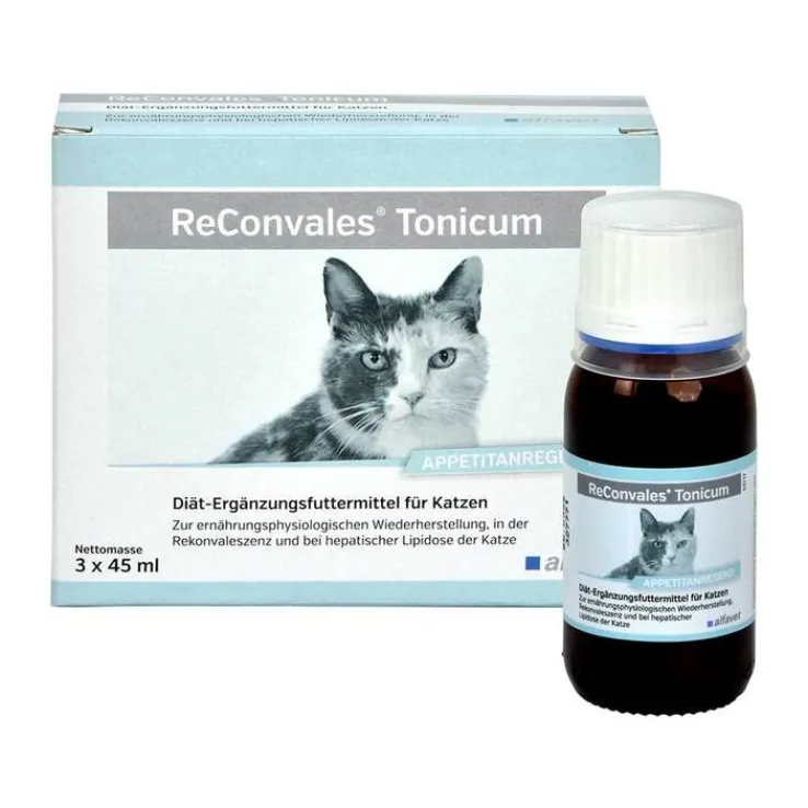 Reconvales Tonicum für Katzen, 3X45 ml