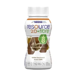Resource 2.0 + fibre Kaffee, 4X200 ml