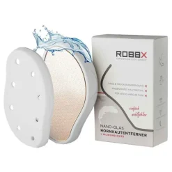 Robbx Nano-Glas Hornhautentferner weiß, 1 St