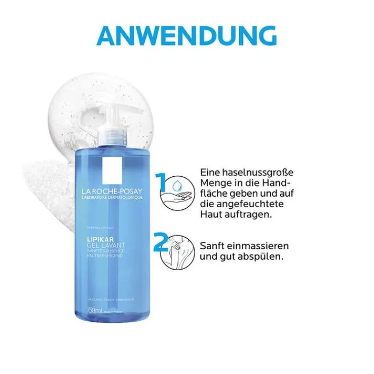 Roche-Posay Lipikar Gel Lavant, 750 ml