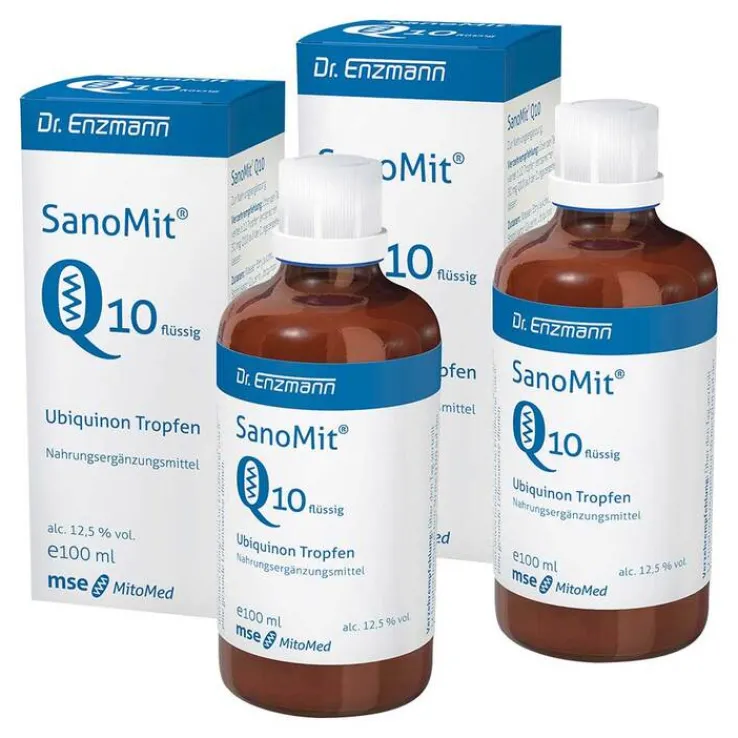 Sanomit Q10 Ubiquinon flüssig, 2x100 ml