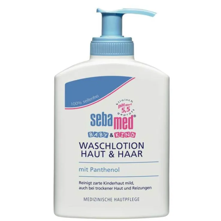 Sebamed Baby & Kind Waschlotion Haut & Haar, 200 ml
