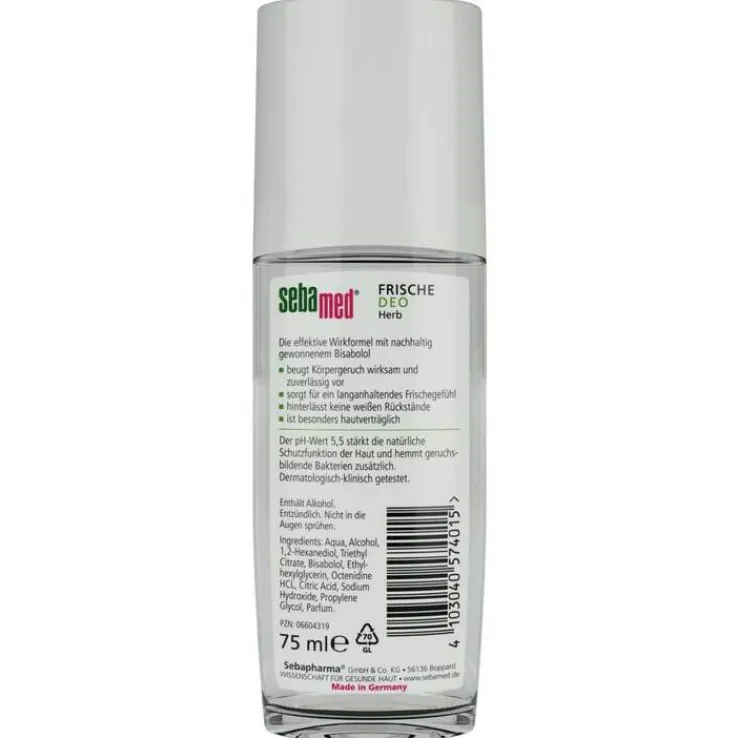Sebamed Frische Deospray herb, 75 ml