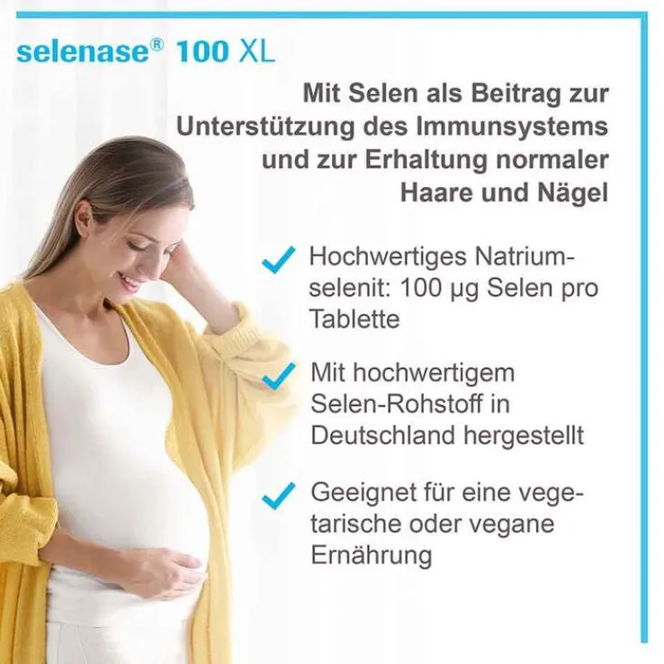Selenase 100 XL Tabletten, 90 St