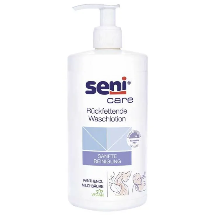 Seni care rückfettende Waschlotion, 500 ml