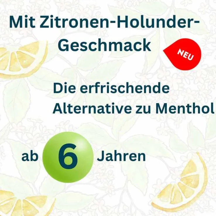Septolete mit Zitronen-Holunder-Geschmack 3 mg/1 mg Lutschtabletten, 16 St