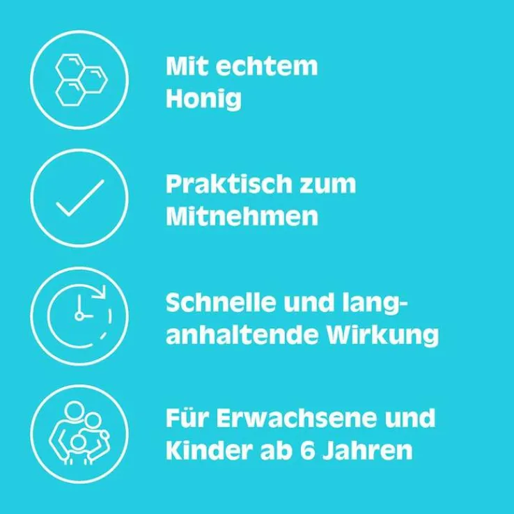 Silomat Hustenstiller Dextromethorphan mit Honig-Geschmack, 40 St