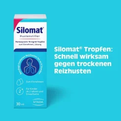 Silomat Hustenstiller Pentoxyverin 19 mg/ml Tropfen, 30 ml