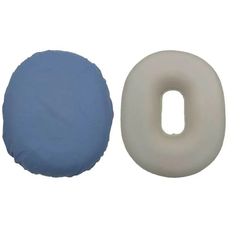 Sitzkissen Ringkissen Sitzring oval mit Bezug, 1 St