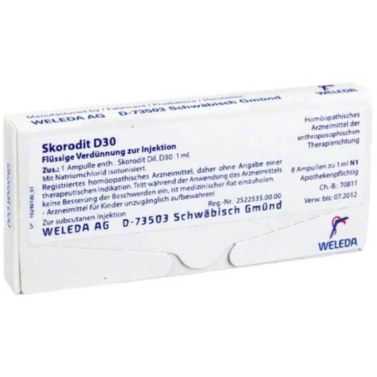 Skorodit D 30 Ampullen, 8X1 ml