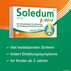 Soledum Kapseln junior, 20 St