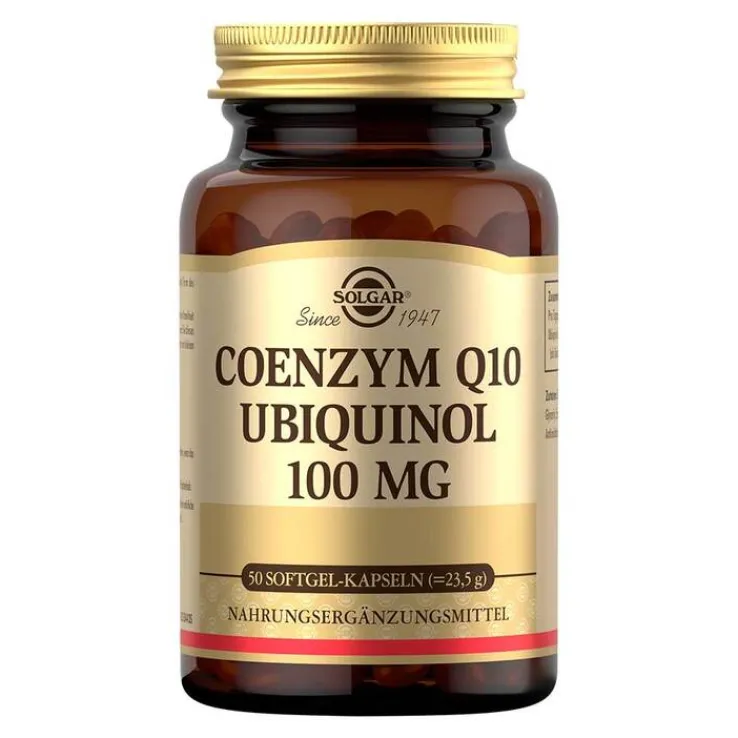 Solgar Coenzym Q10 Ubiquinol 100 mg Kapseln, 50 St