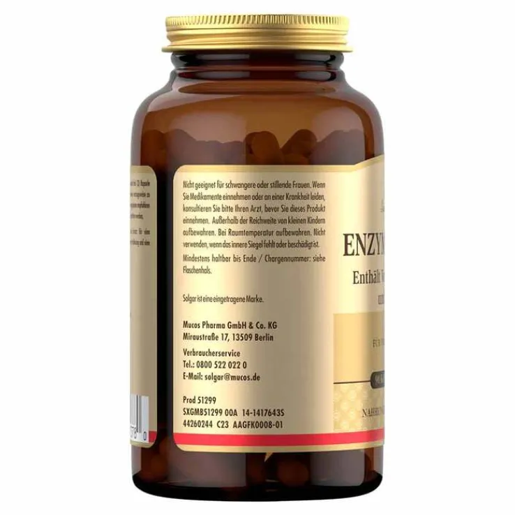 Solgar Enzym Komplex Kapseln, 90 St