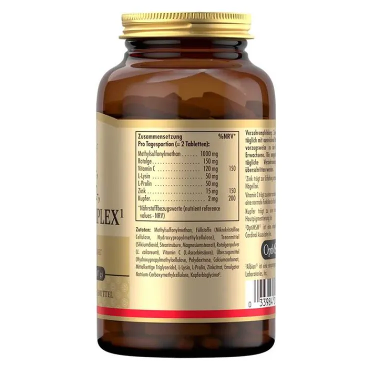 Solgar Haut Haare Nägel Komplex Tabletten, 60 St