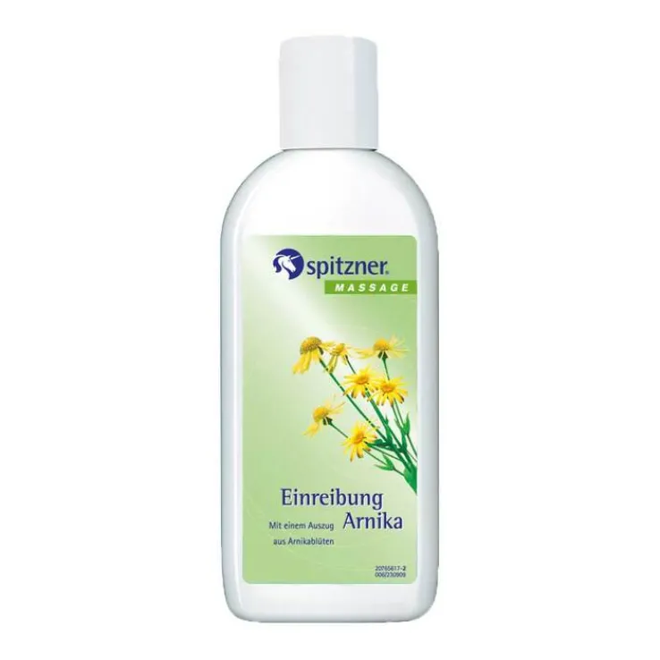 Spitzner Massage Einreibung Arnika, 200 ml