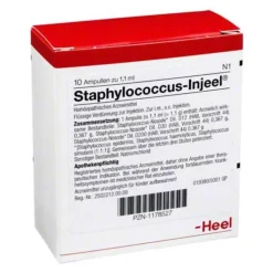 Staphylococcus Injeel Ampullen, 10 St