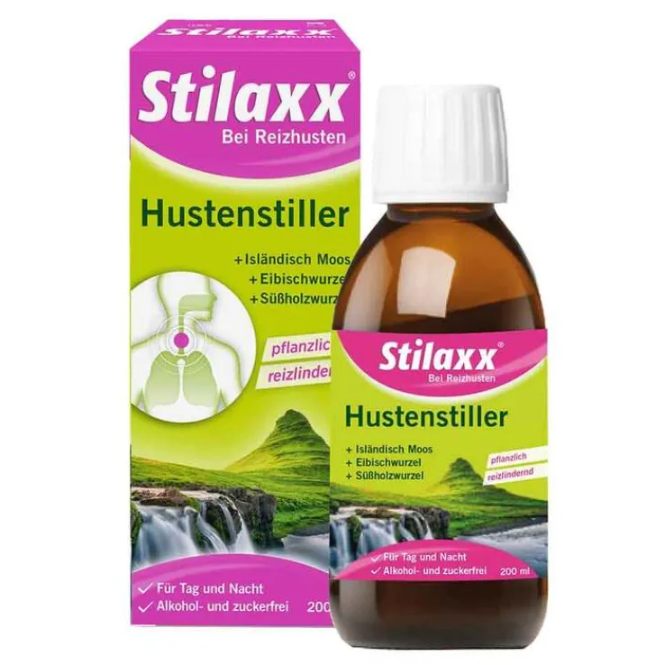 Stilaxx® Hustenstiller bei Reizhusten, 200 ml
