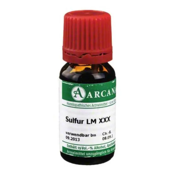 Sulfur Arcana LM 30 Dilution, 10 ml