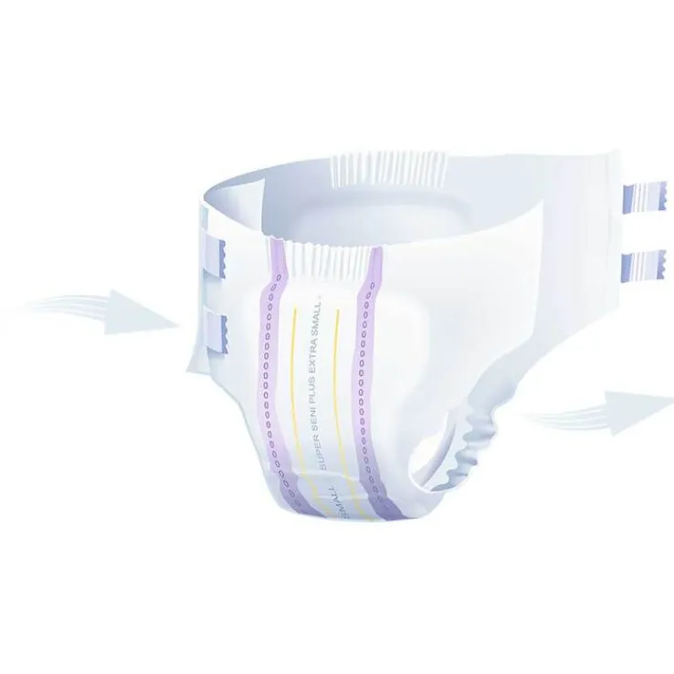 SUPER SENI PLUS XS Windeln für die Nacht für Erwachsene, 10 St