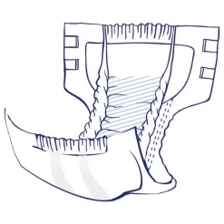 SUPER SENI PLUS XXL Windeln für die Nacht für Erwachsene, 10 St