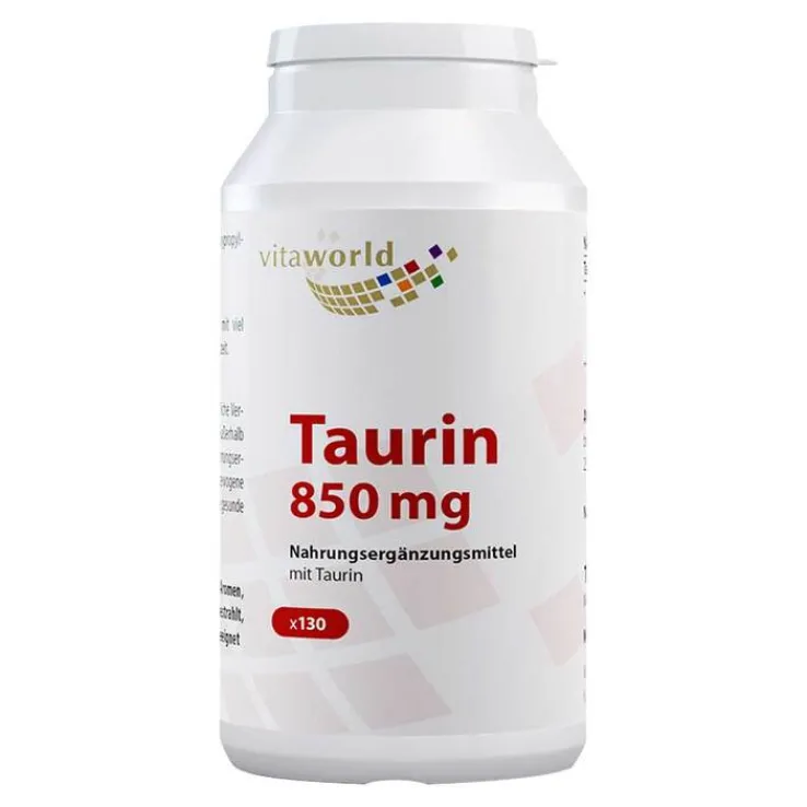 Taurin 850 mg Kapseln, 130 St