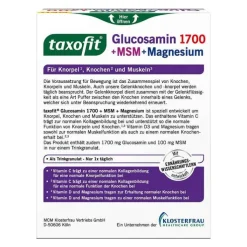 Taxofit Glucosamin 1700 + MSM + Magnesium Sticks, 20X4 g