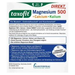 Taxofit Magnesium 500 + Calcium + Kalium Direkt Granulat , 20 St