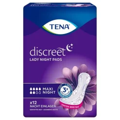 TENA discreet Maxi Night Einlagen bei Inkontinenz, 12 St
