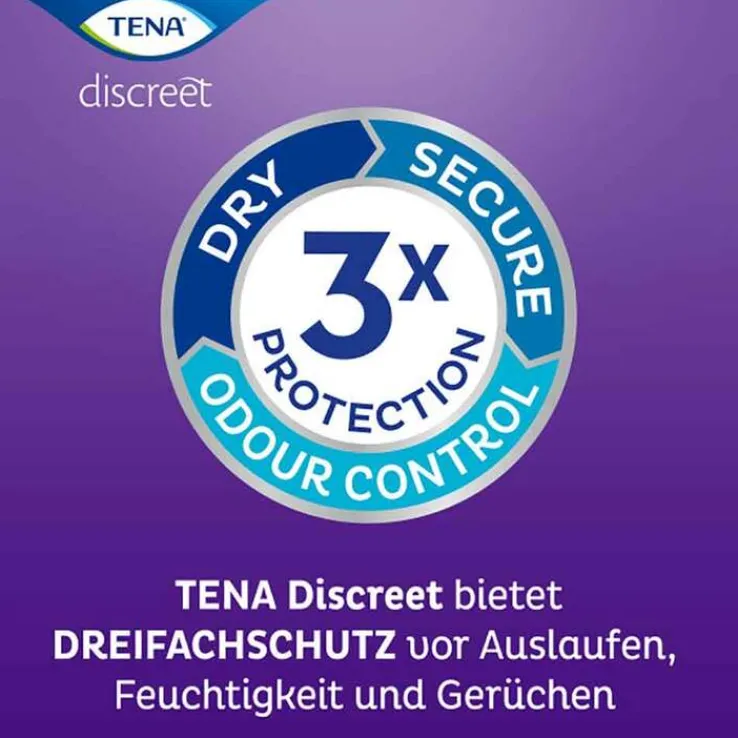 TENA discreet Maxi Night Einlagen bei Inkontinenz, 12 St