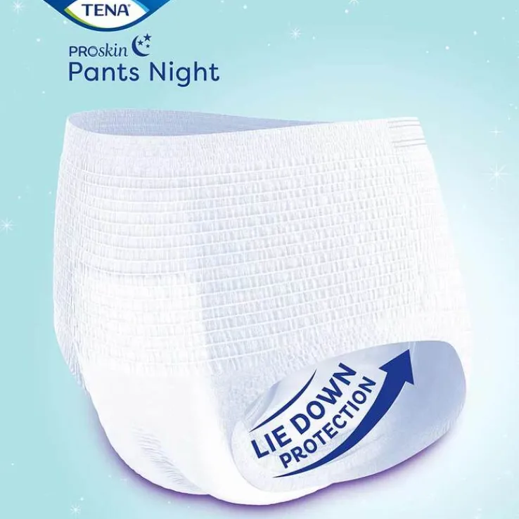 TENA Pants night super L Einweghose bei Inkontinenz, 10 St