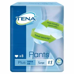 TENA Pants Plus L bei Inkontinenz, 8 St