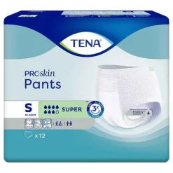 TENA Pants Super S Einweghosen bei Inkontinenz, 12 St