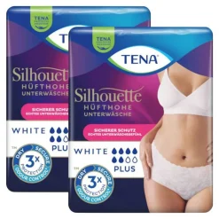 Tena Silhouette Plus L white Inkontinenz Pants, 2X10 St