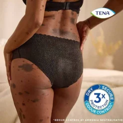 Tena Silhouette Plus M black Inkontinenz Pants, 2X12 St