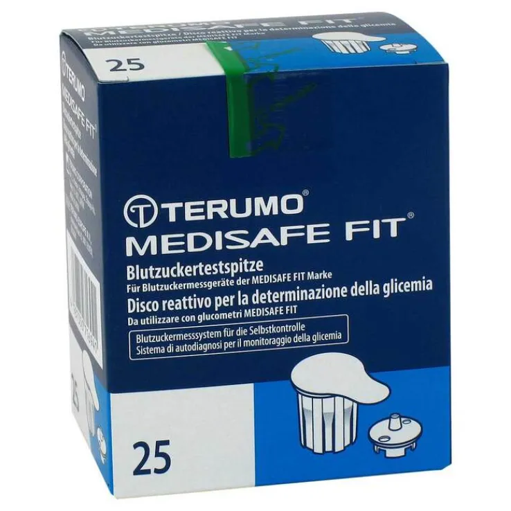 Terumo Medisafe Fit Blutzuckertestspitzen, 25 St