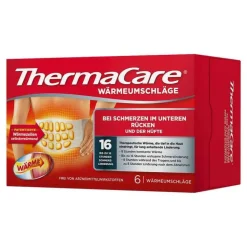 Thermacare Rückenumschläge S-XL zur Schmerzlinderung, 6 St