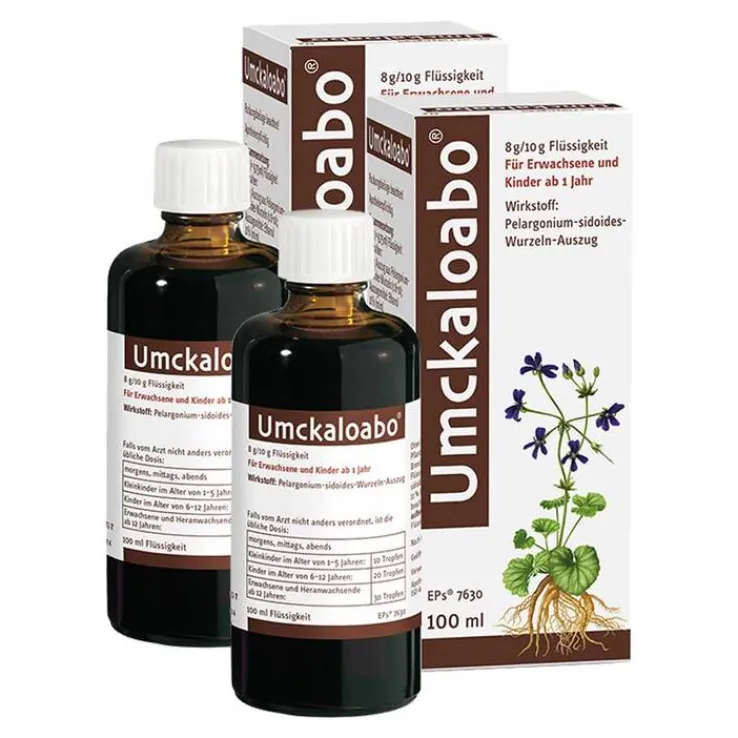 Umckaloabo Tropfen, 2x100 ml