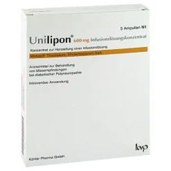 Unilipon 600 mg Infusionslösungskonzentrat, 1X5 St