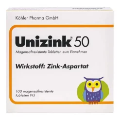 Unizink 50 Tabletten, 100 St
