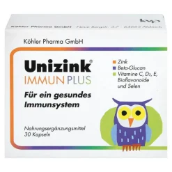 Unizink Immun Plus Kapseln, 1X30 St