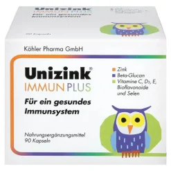 Unizink Immun Plus Kapseln, 1X90 St