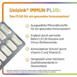 Unizink Immun Plus Kapseln, 1X90 St