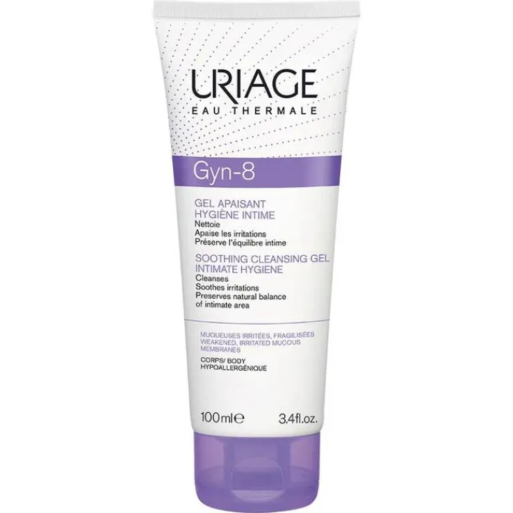 Uriage Gyn 8 beruhigendes Waschgel seifenfrei, 100 ml